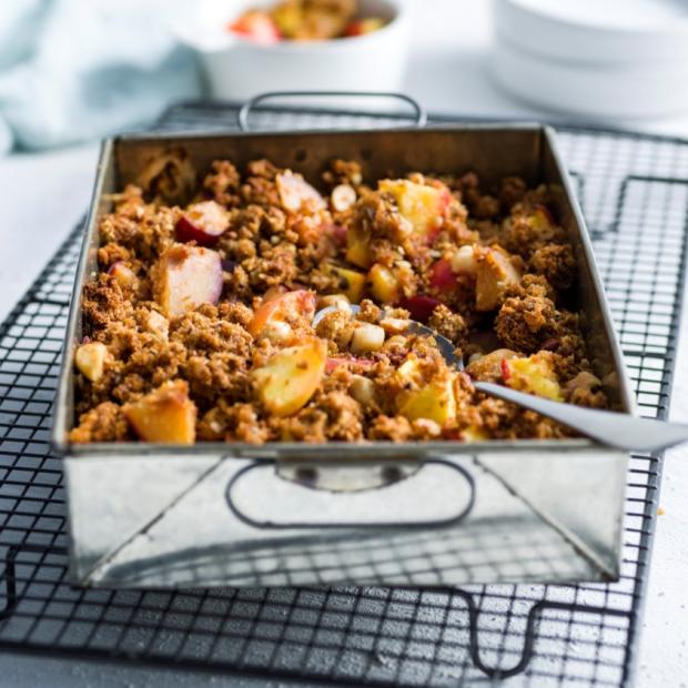 Crumble au pain